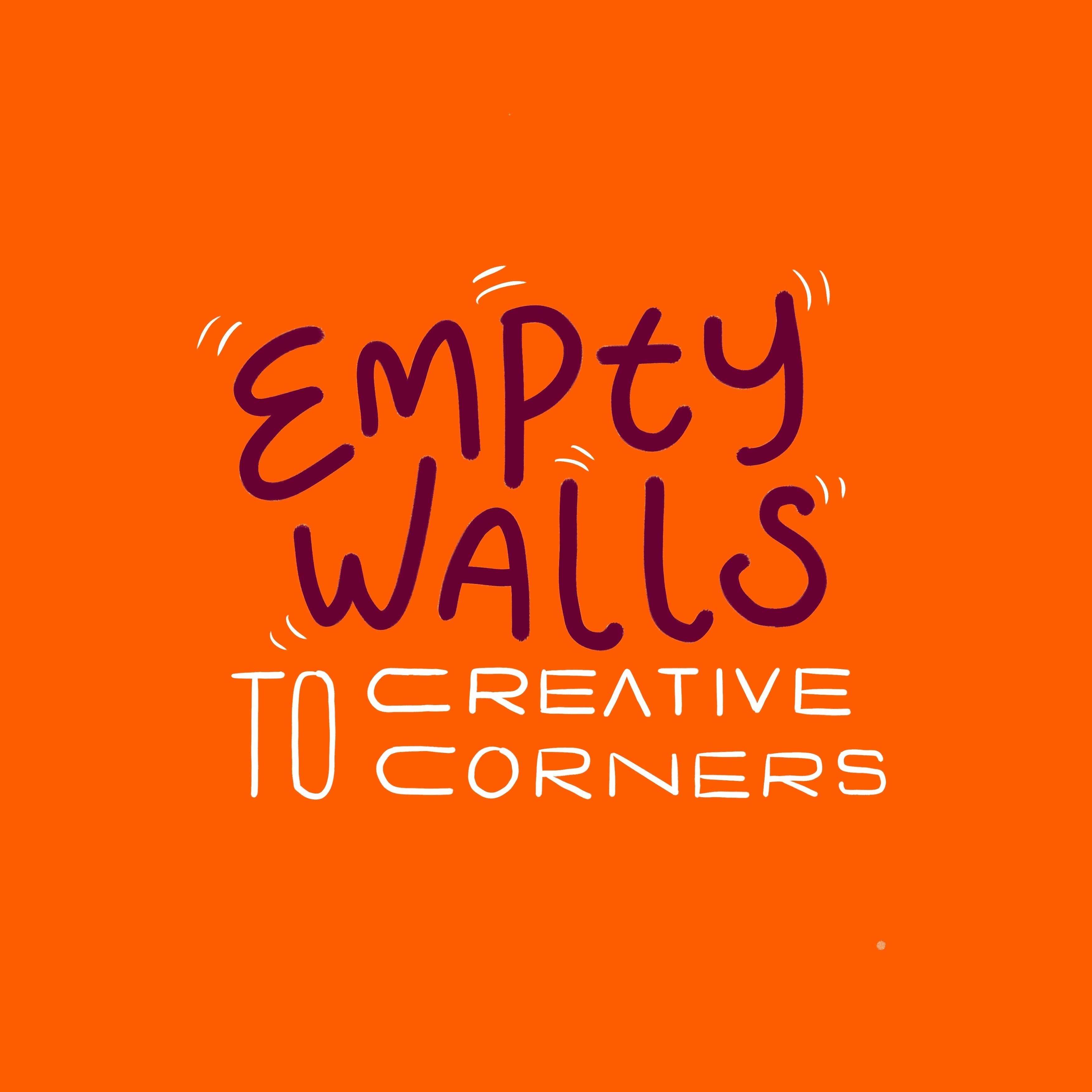 From a empty wall to my personal creative corner