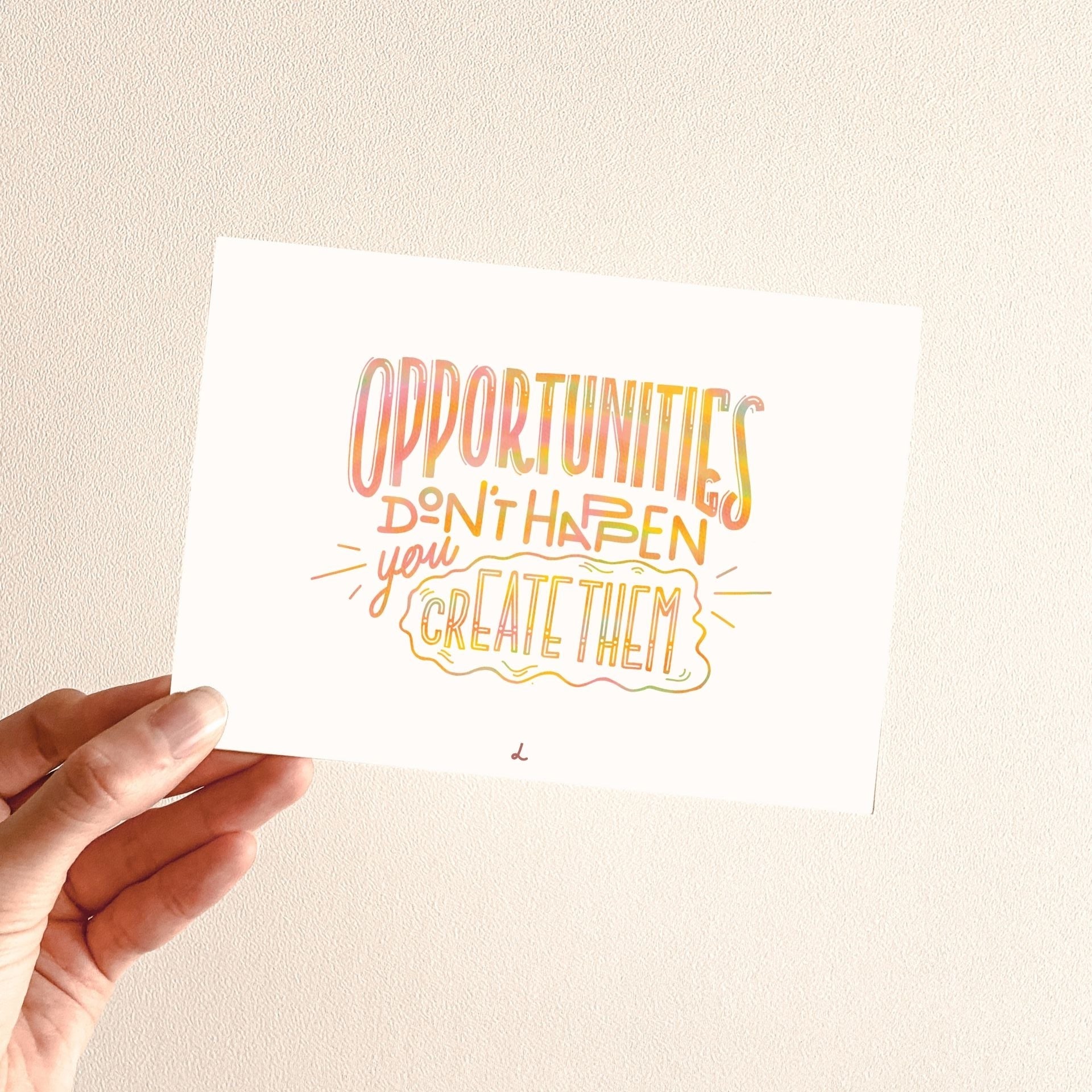 Opportunities await