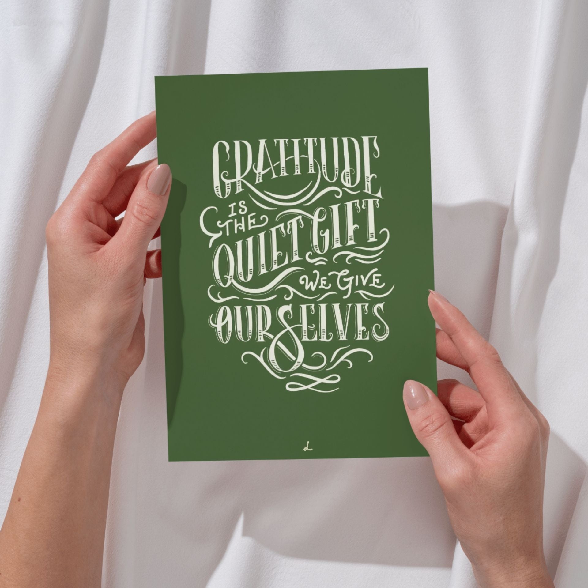 🌿 Gratitude is the quiet gift we give ourselves 🌿  [XMAS ED]